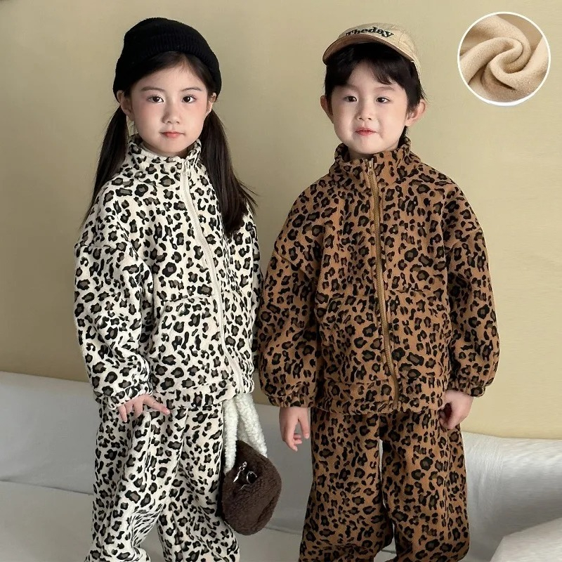 Baby Clothing Patterns Free - Children's Fleece Clothes Set Autumn and