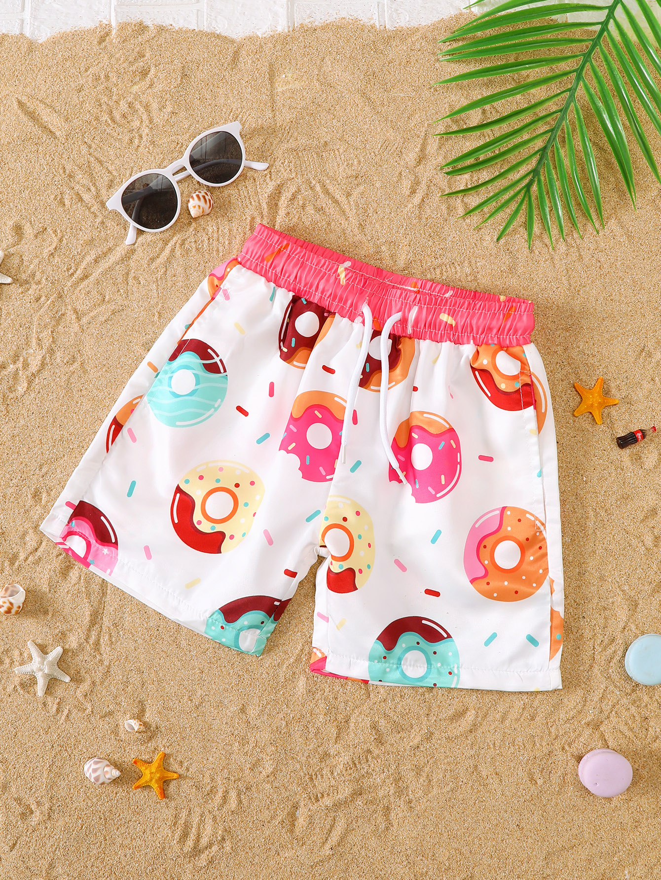 Baby Clothing Patterns Free - Baby Boys Summer Donut Patterned Beach