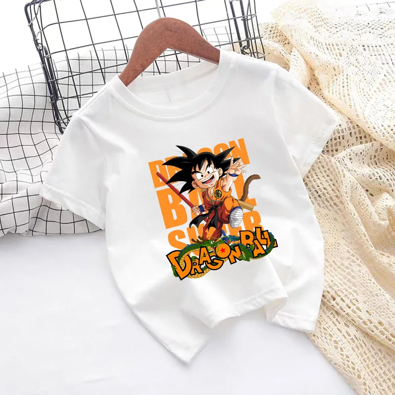 Baby Clothing Japan - Dragons BallZ Kids T Shirt White