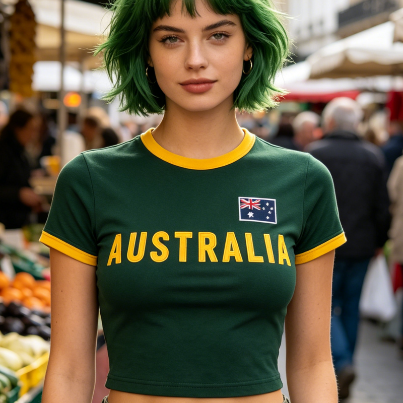 Baby Clothing Australia - 2026 Summer New Women Crop Tops