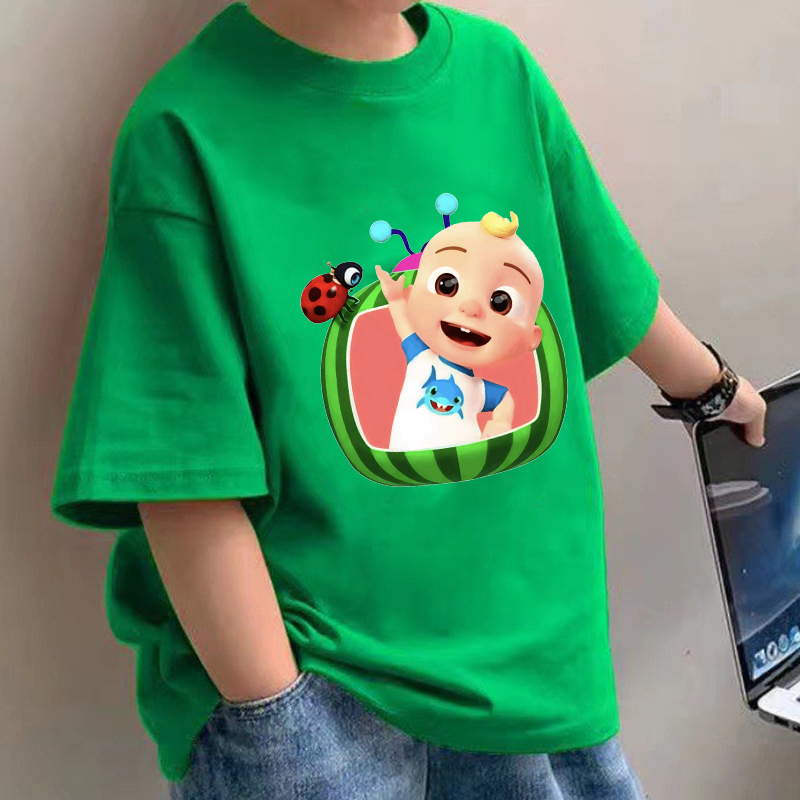 Baby Clothing Accessories - Cocomelons Baby T-Shirts Anime Cotton Short