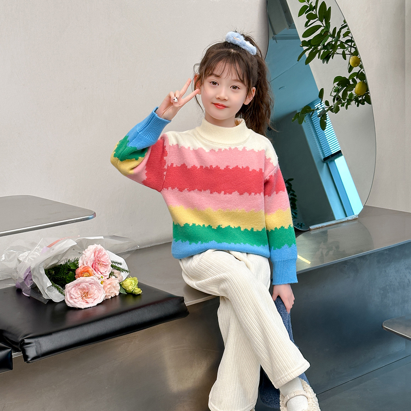 Sweet Girl Colorful Rainbow St - Baby Clothing Patterns Free recension och pris