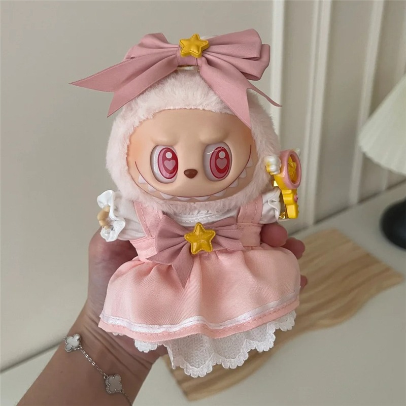 15 17cm For Labubu Doll Kawaii - Baby Clothing Japan recension och pris