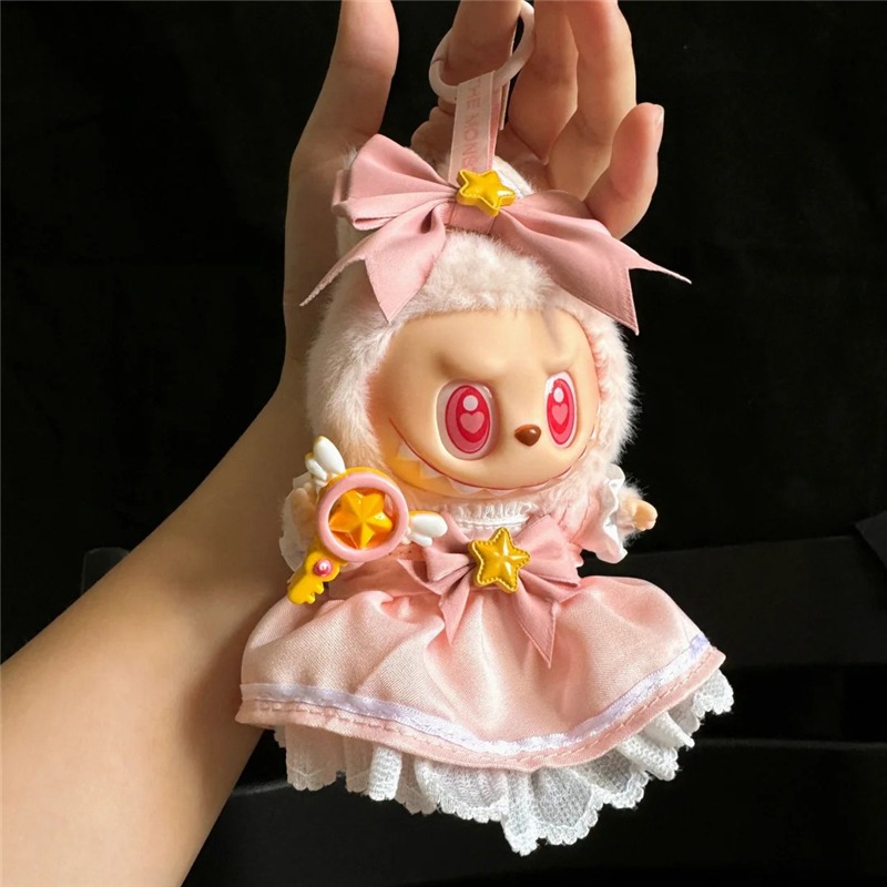 15 17cm For Labubu Doll Kawaii - Baby Clothing Japan recension och pris