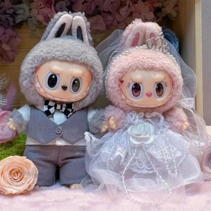 15 17cm For Labubu Doll Weddin - Baby Clothing Accessories recension och pris