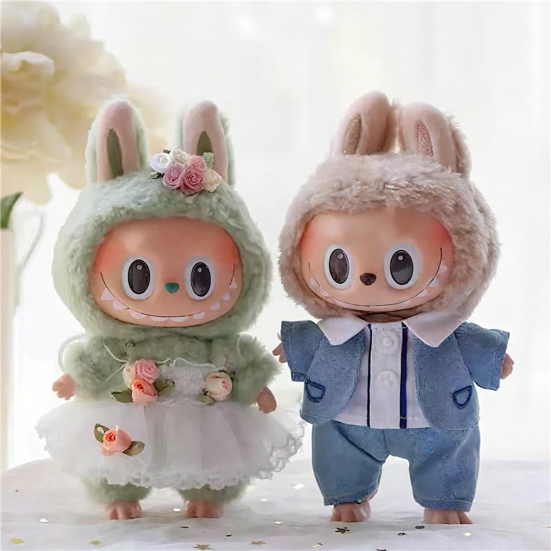 15 17cm For Labubu Doll Weddin - Baby Clothing Accessories recension och pris