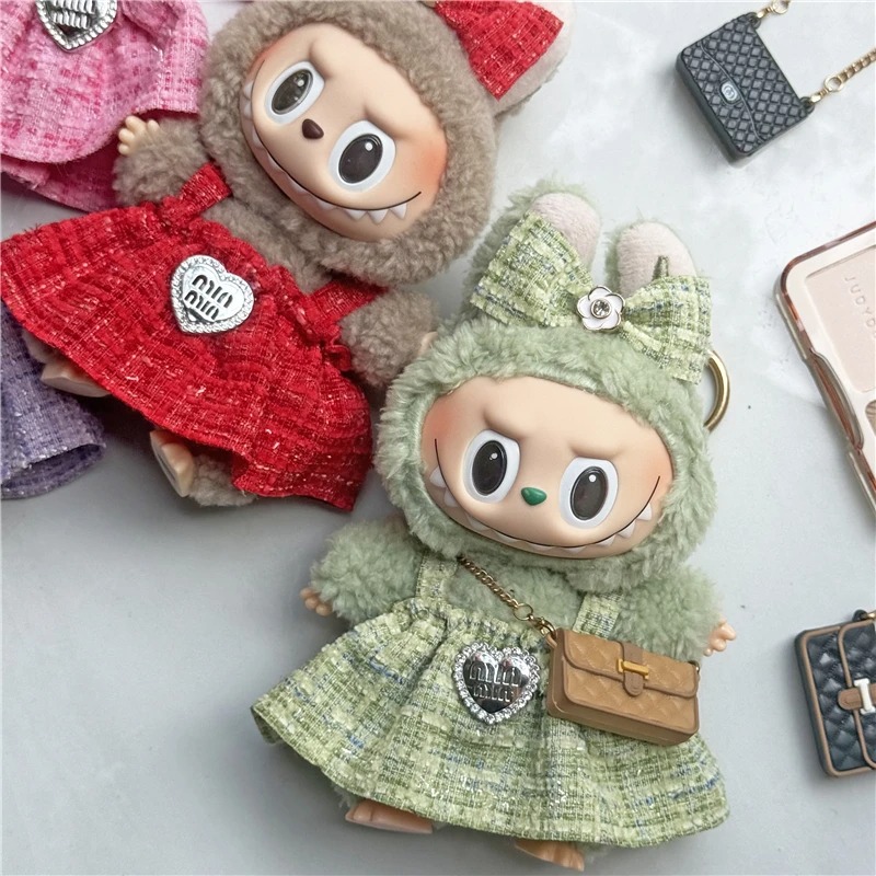 15 17cm For Labubu Doll Adorab - Baby Clothing Bag recension och pris