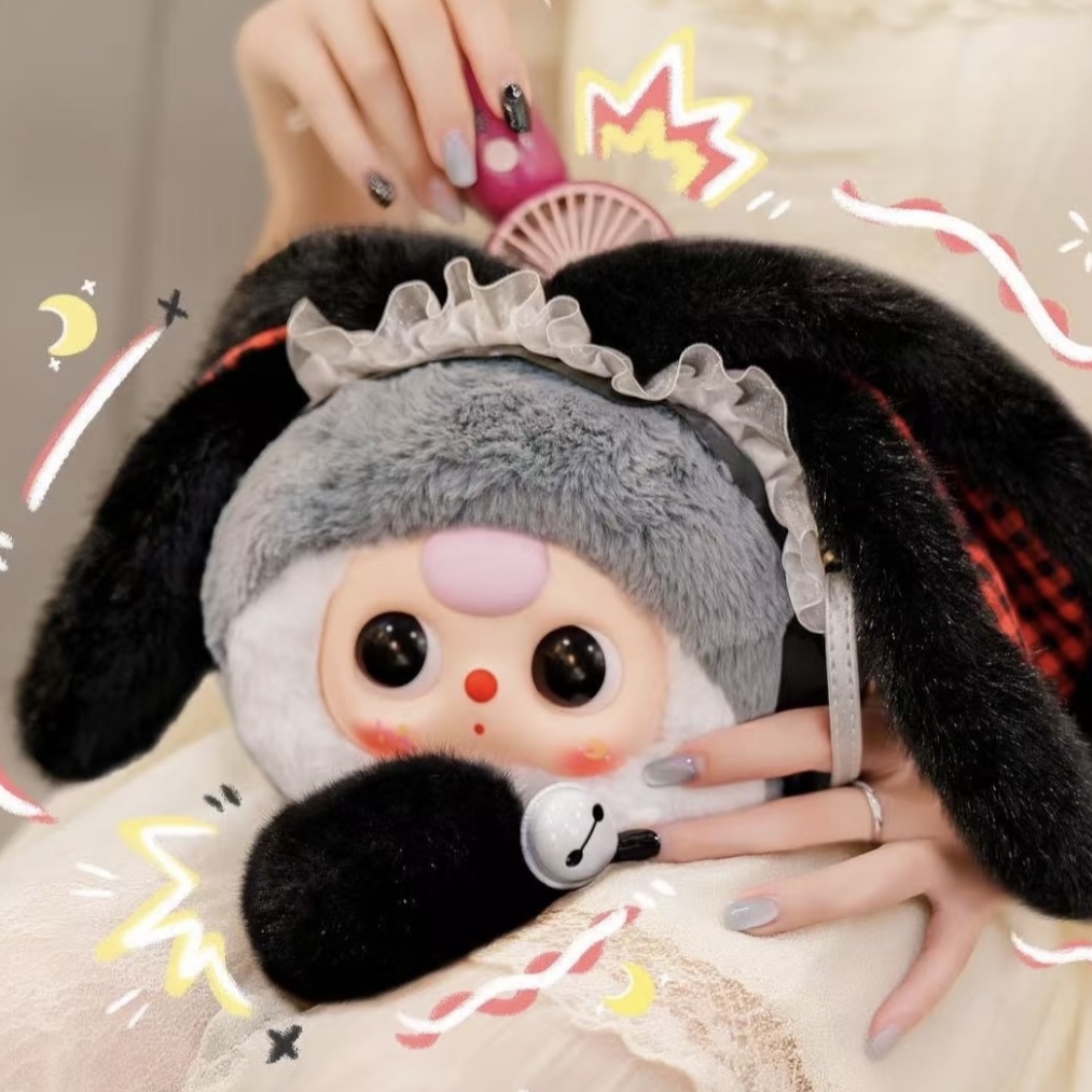 Baby Three Cute Lucky Bunny Zi - Baby Clothing Bag recension och pris