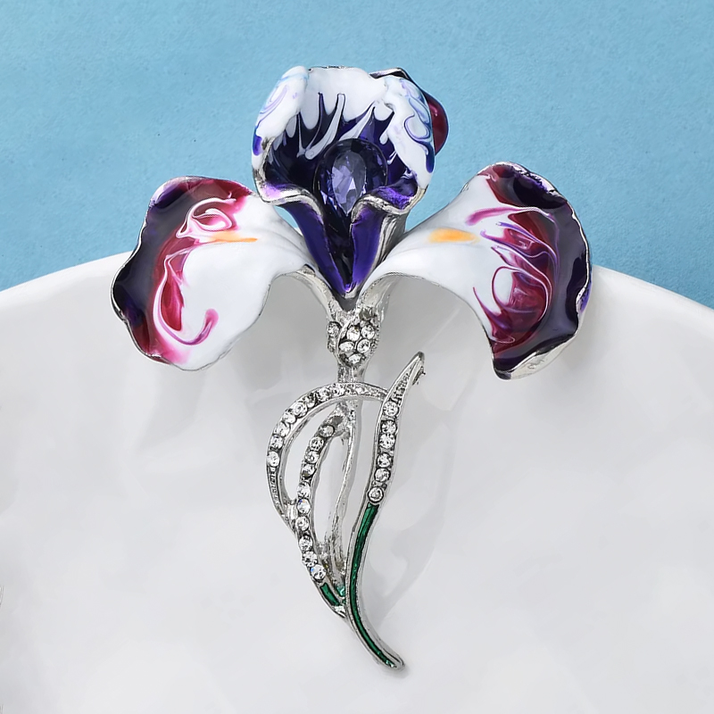 Wuli&baby Enamel Orchid Flower - Baby Clothing Bag recension och pris