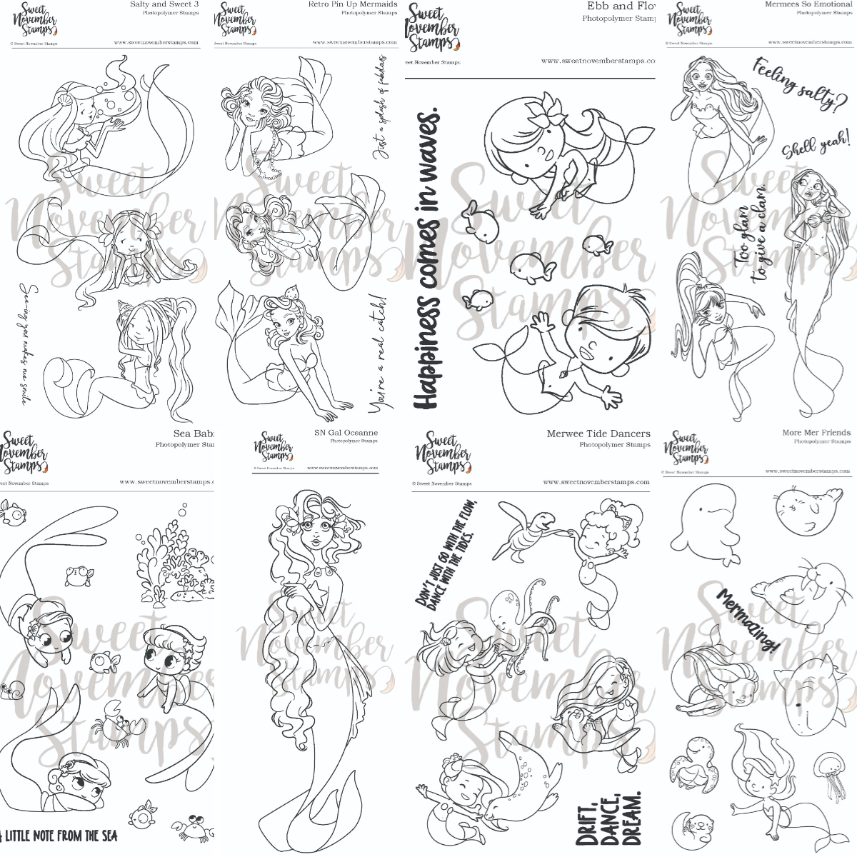 2026 New Clear Stamp Set - Sea - Baby Clothing Bag recension och pris