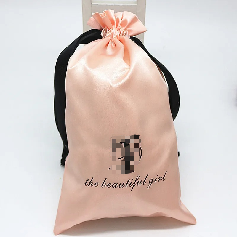 20PCS Baby Pink Silk Satin Pou - Baby Clothing Bag recension och pris