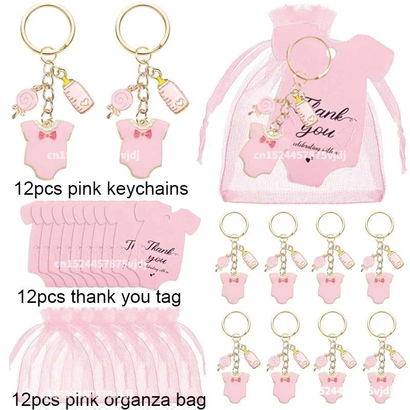 12 Set Baby Shower Favors Gues - Baby Clothing Bag recension och pris