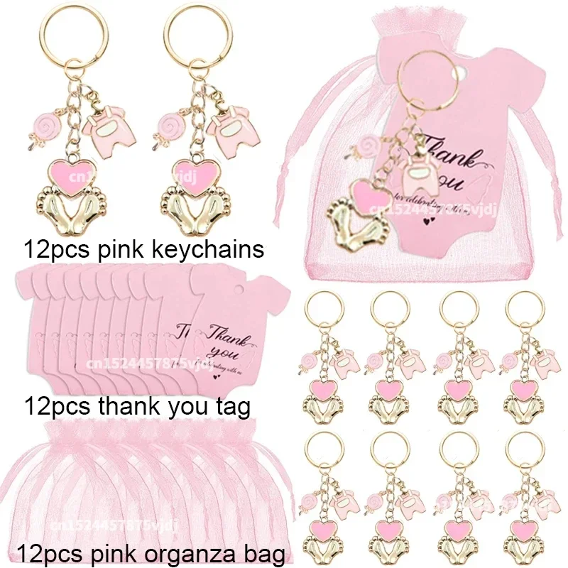 12 Set Baby Shower Favors Gues - Baby Clothing Bag recension och pris