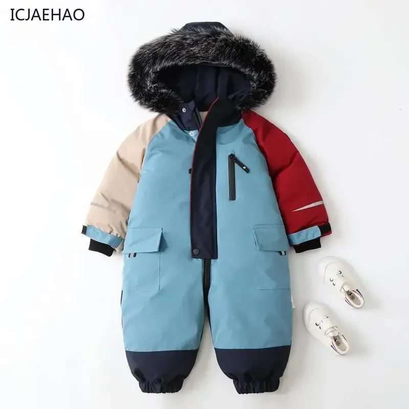 2025 Children Jumpsuits Thick  - Baby Clothing Winter recension och pris