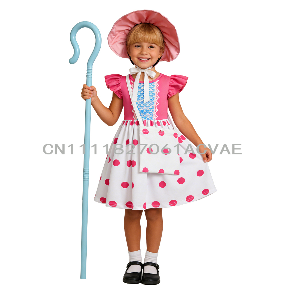 2026 Girls Shepherdess Costume - Baby Clothing Bag recension och pris
