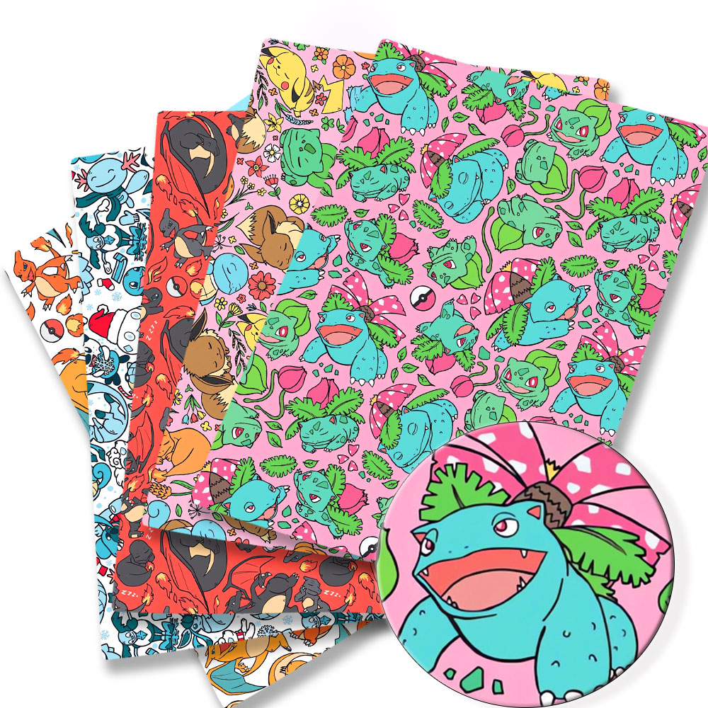 Pokemon Cartoon Fabric140*50cm - Baby Clothing Japan recension och pris