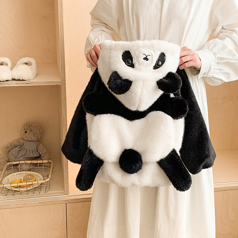 Cute Panda Design Winter Furry - Baby Clothing Winter recension och pris