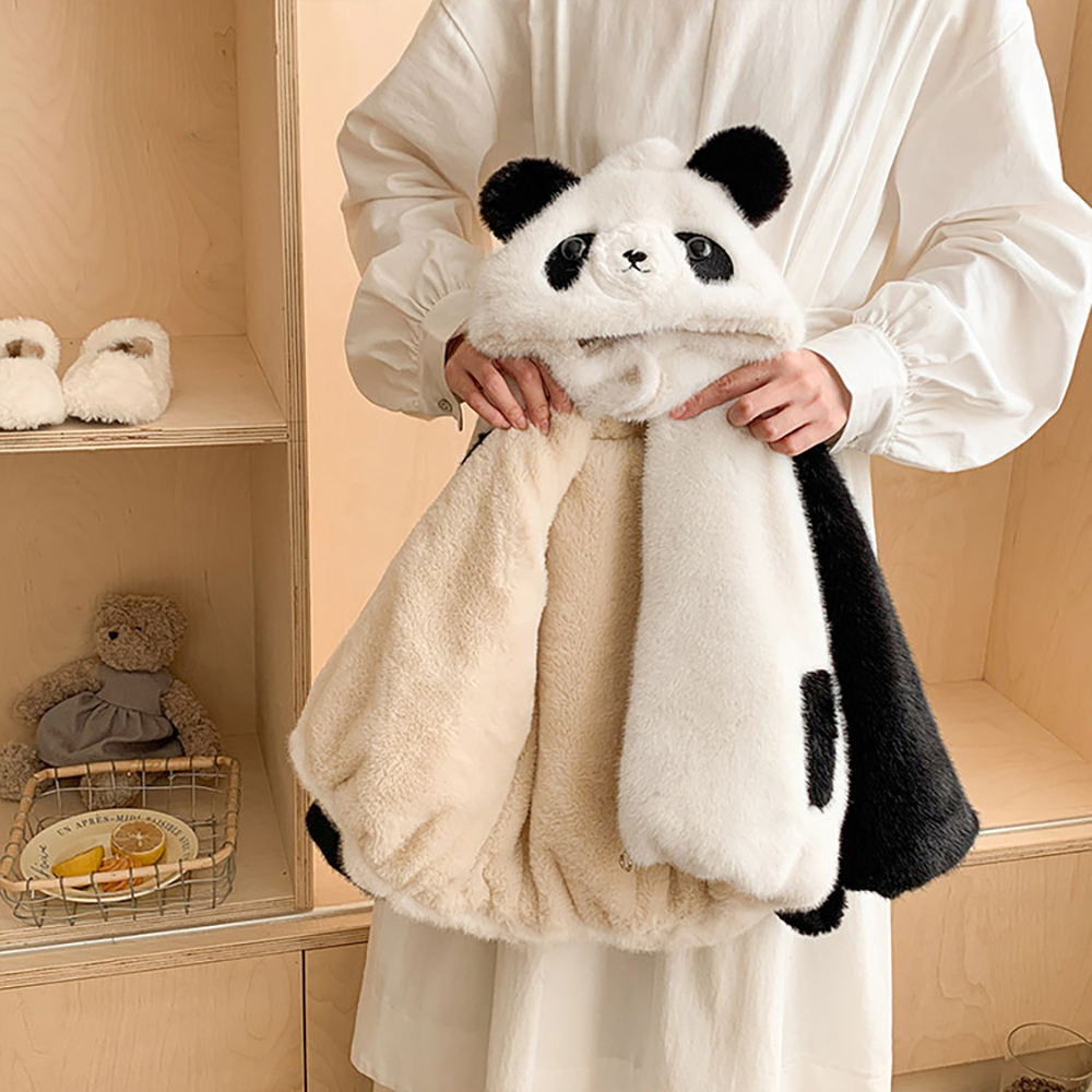 Cute Panda Design Winter Furry - Baby Clothing Winter recension och pris