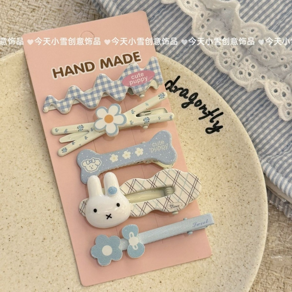 5pcs Miffy Hair Clip Cute Baby - Baby Clothing Japan recension och pris